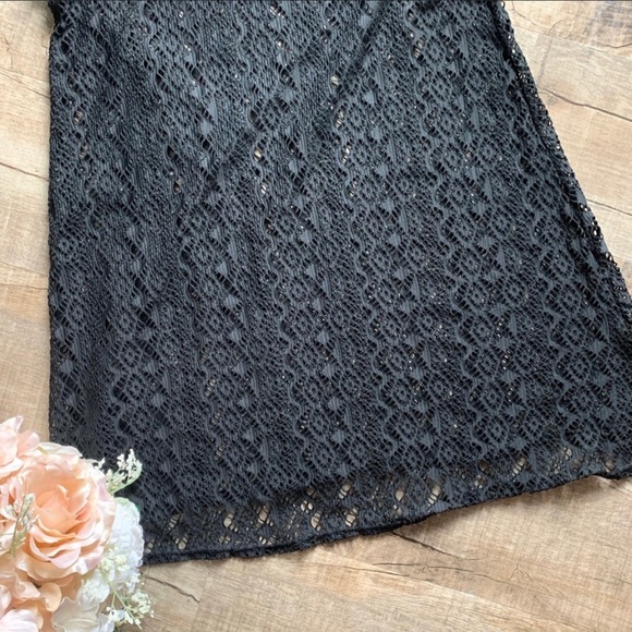 Reef Black Lace Swim Cover - Picture 7 of 8